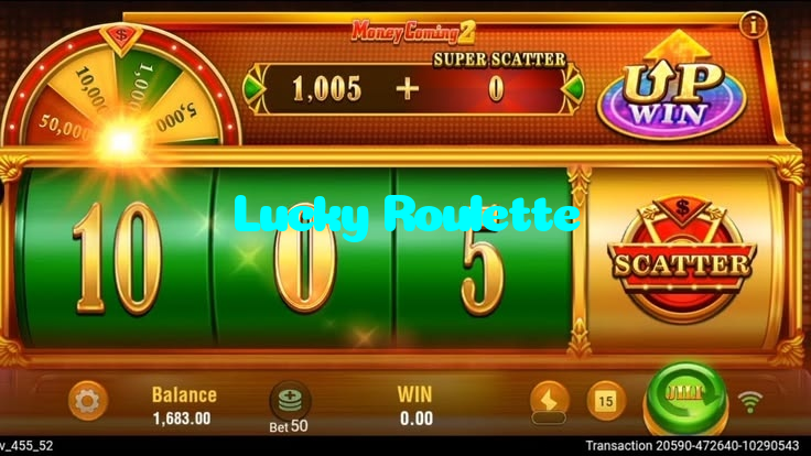 Lucky Roulette casino presented on mobile device in Pakistan with slots and live games
